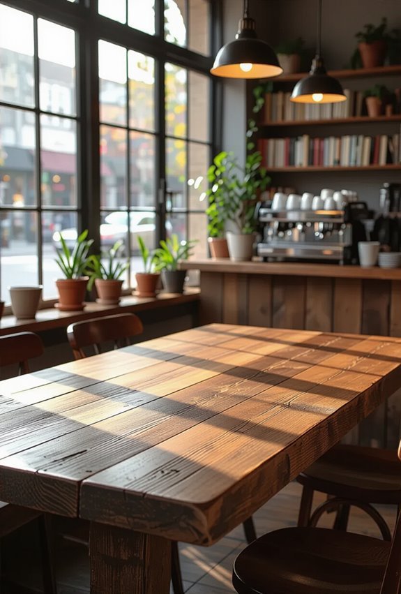 reclaimed pallet wood counters