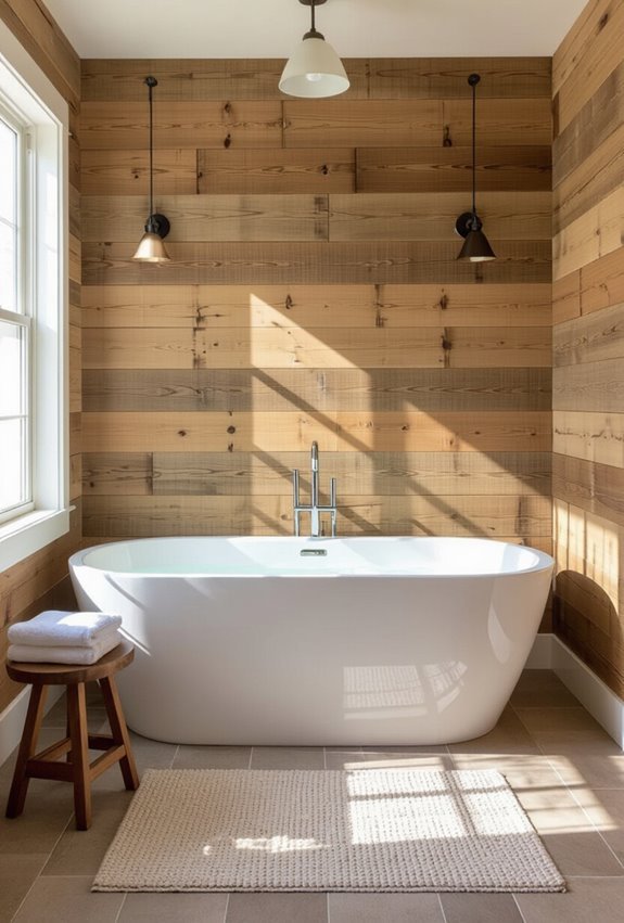 reclaimed rustic shiplap warmth