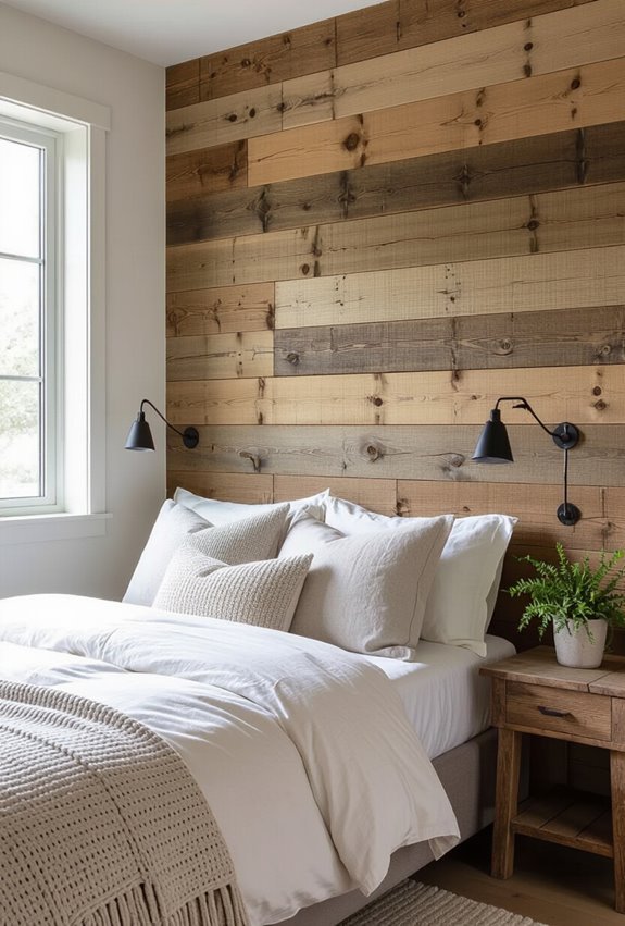 reclaimed rustic wood warmth