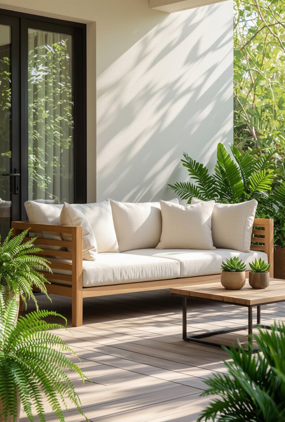 reclaimed teak and solar