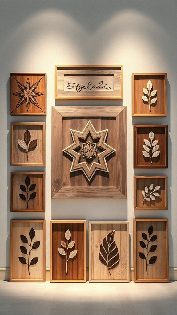 reclaimed wood rustic art