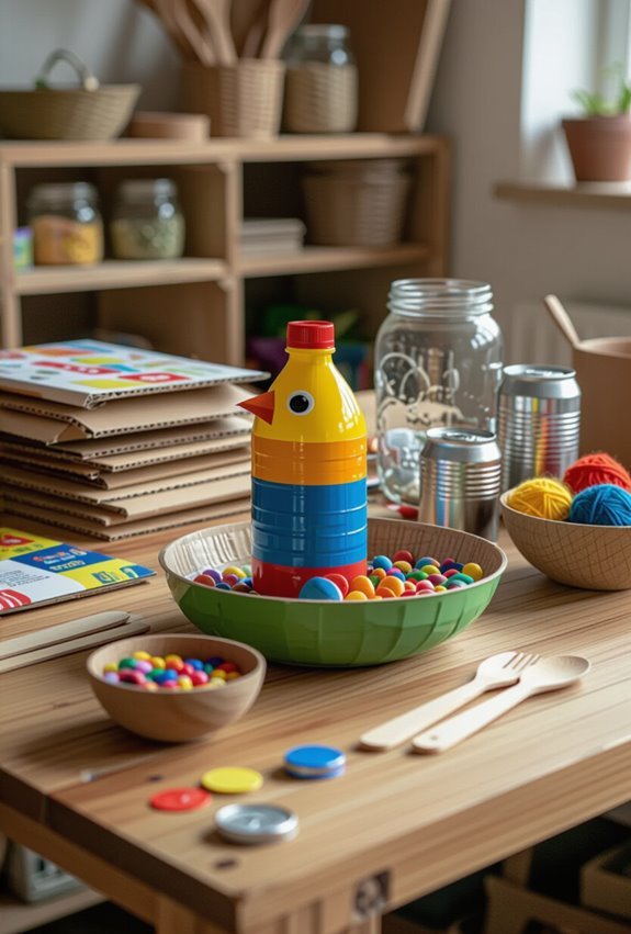 recyclable craft projects for kids