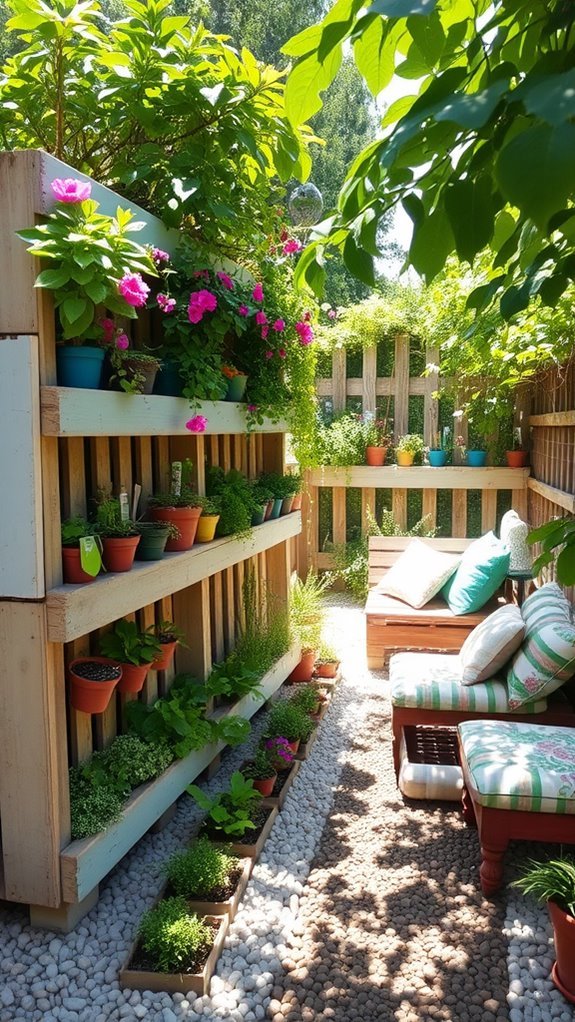 recycled pallet garden ideas