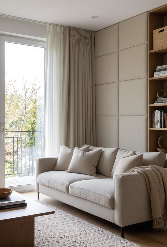 reduce outside noise with soundproofing