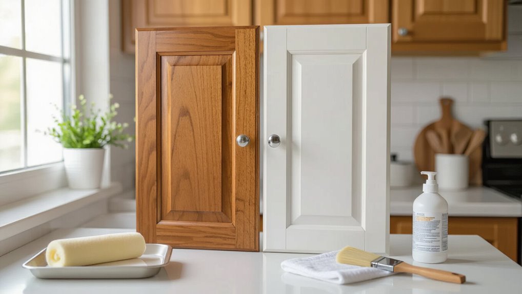 refinish cabinets without sanding