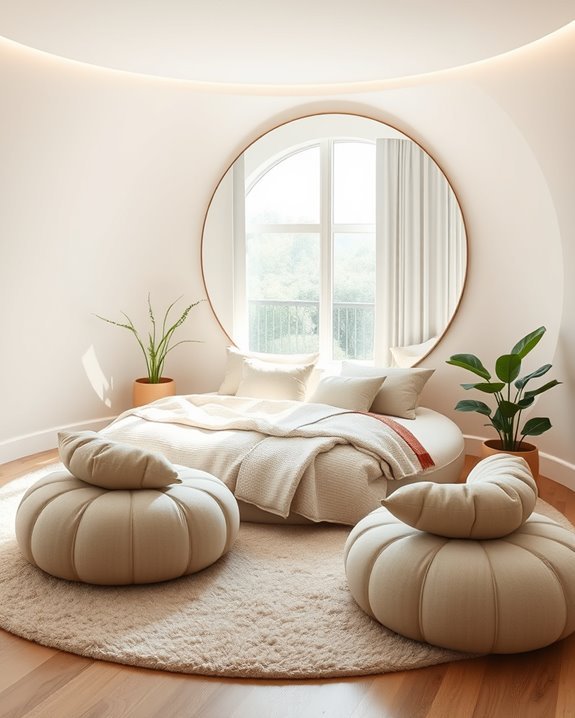 reflective design for spaciousness