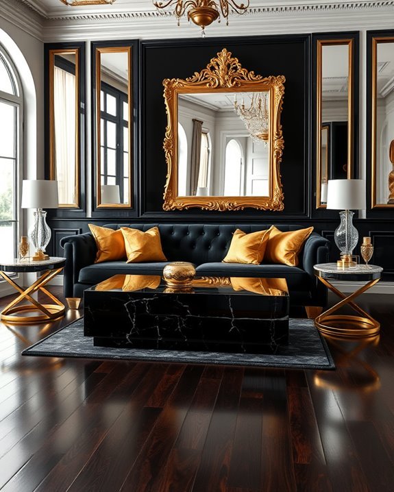 reflective elegance and sophistication