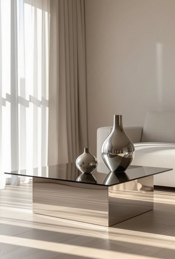 reflective materials enhance depth