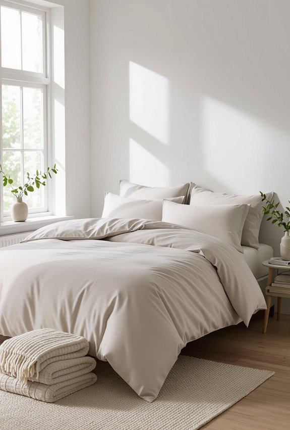 refresh bedroom with affordable bedding