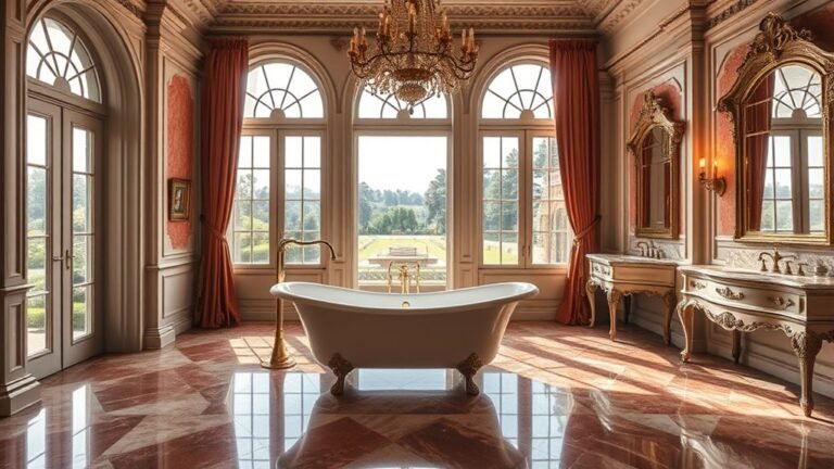 regal luxurious bathroom designs