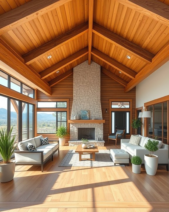 relaxed living nature connection