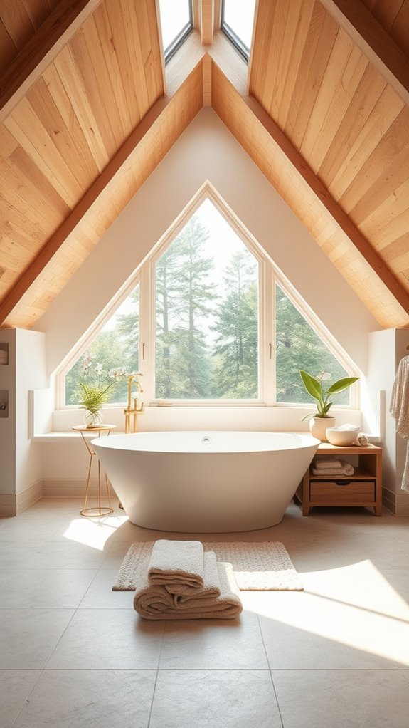 relaxing spa like retreat