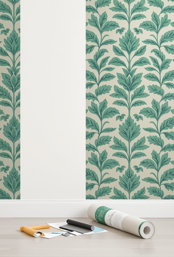removable bold bathroom wallpaper options