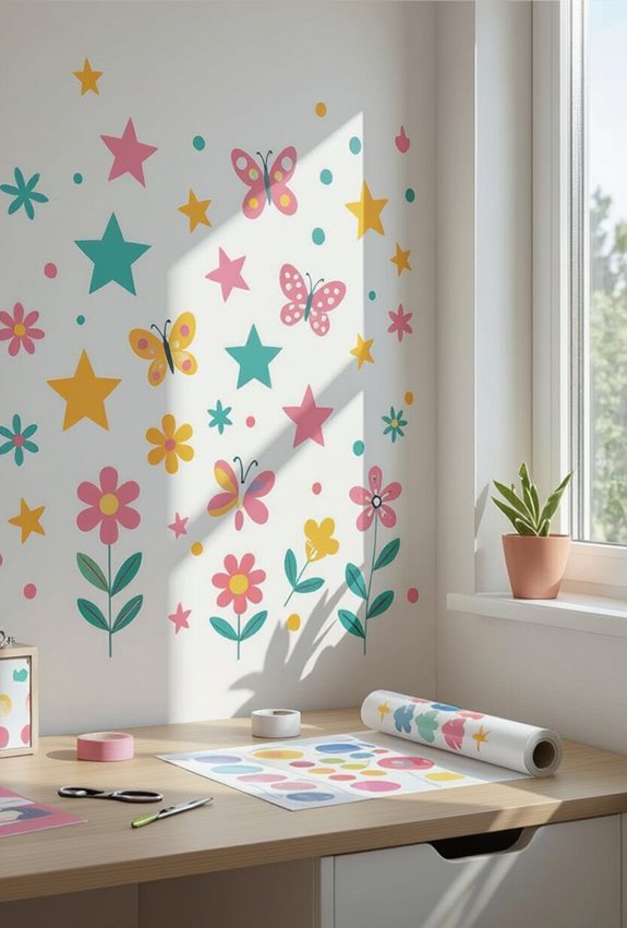 removable decals for evolving styles