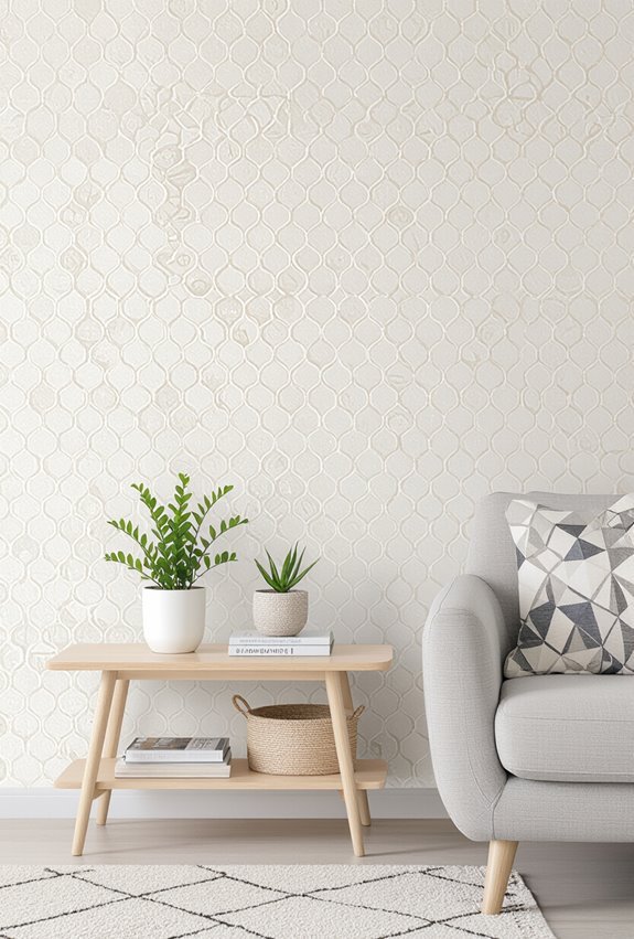 removable patterned peel and stick