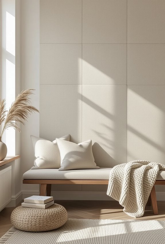 removable soundproof fabric panels