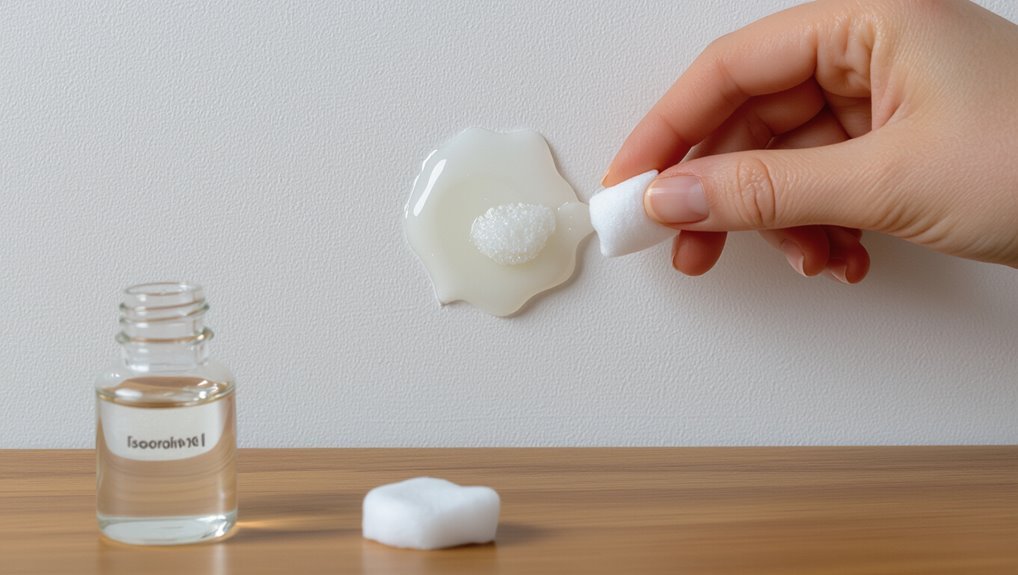 remove hot glue safely