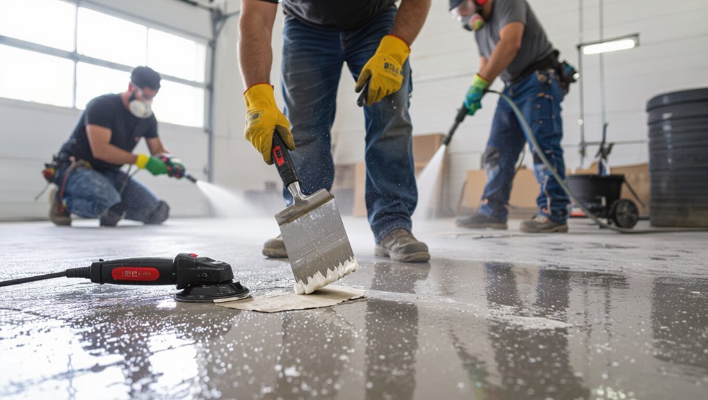 remove loose paint thoroughly
