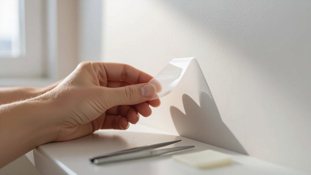 remove nano tape carefully