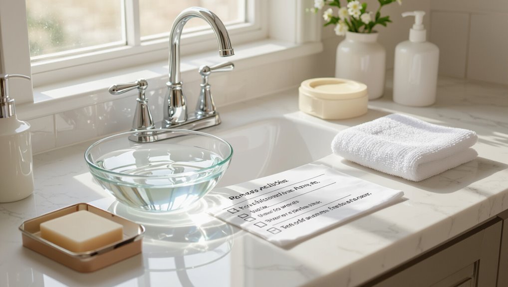 remove paint from skin