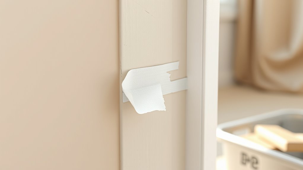 remove tape at tackiness