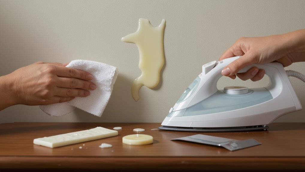 remove wax gently safely