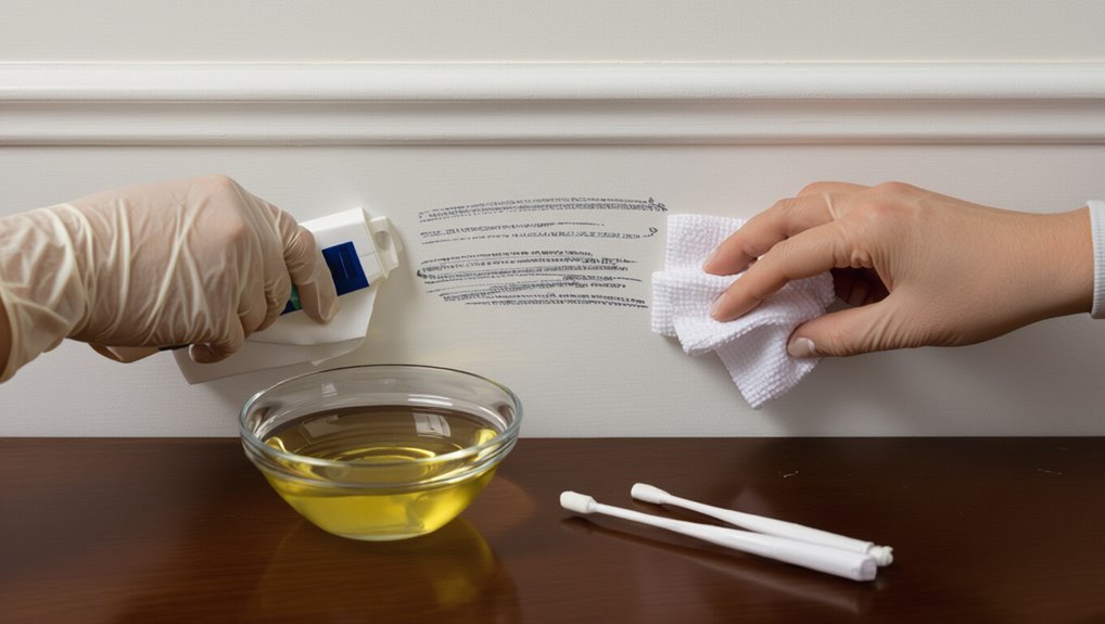 removing marker without damage