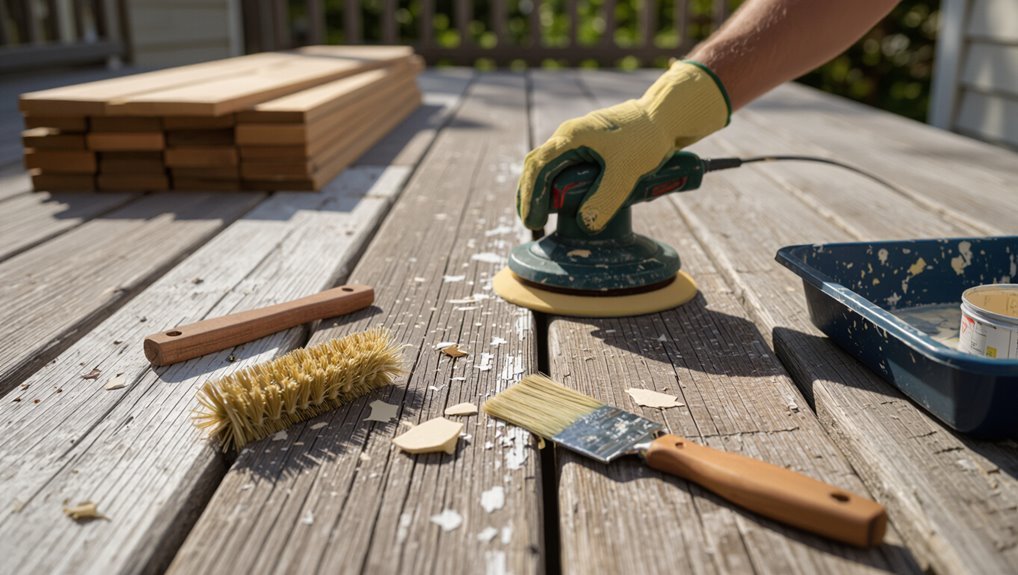 repaint when peeling occurs