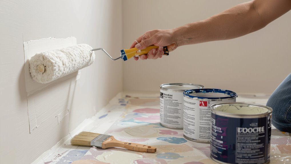 repainting latex paint guidelines