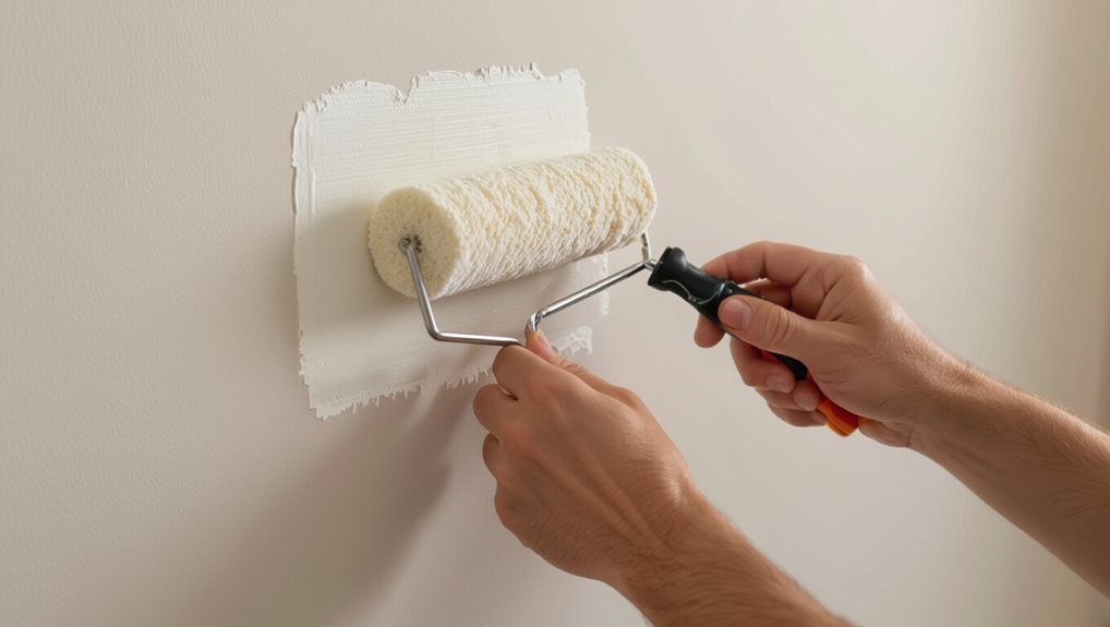 repair dried roller marks
