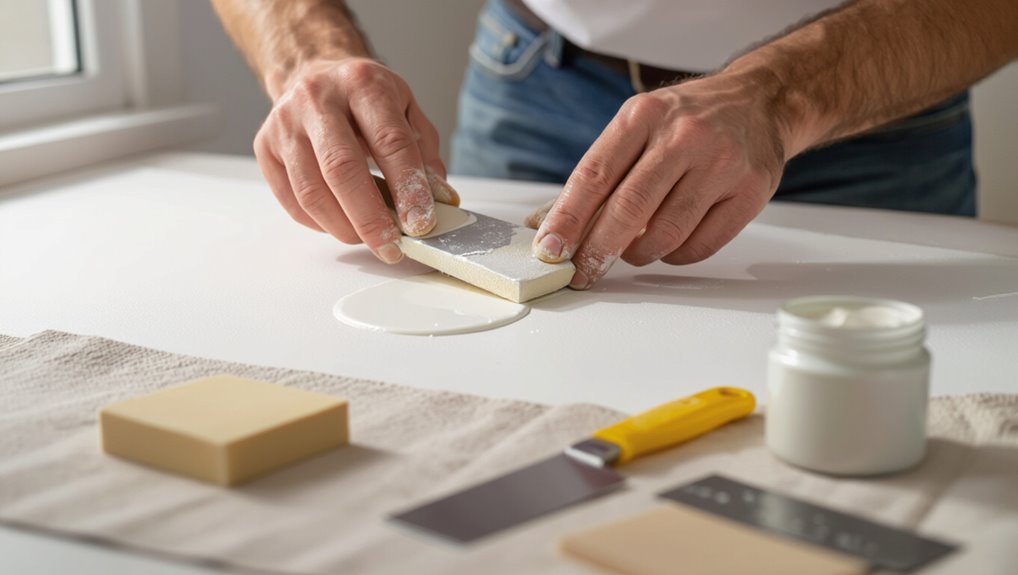 repair paint runs easily