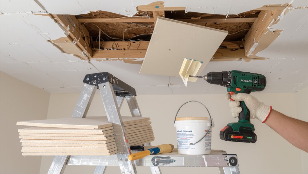 repairing drywall damage effectively