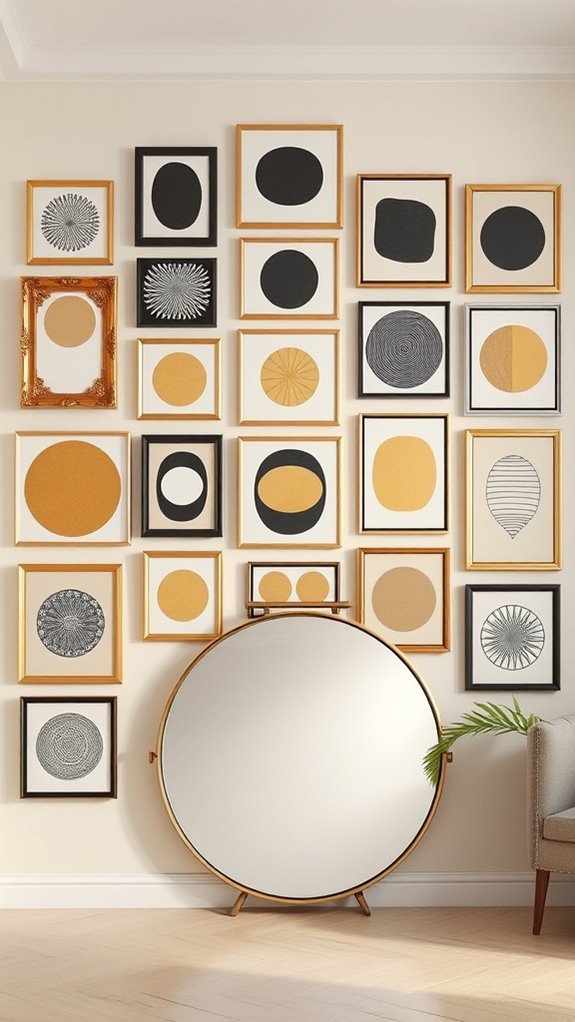 repeating shapes for cohesion