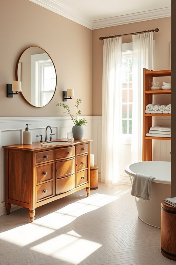 repurpose vintage furniture creatively