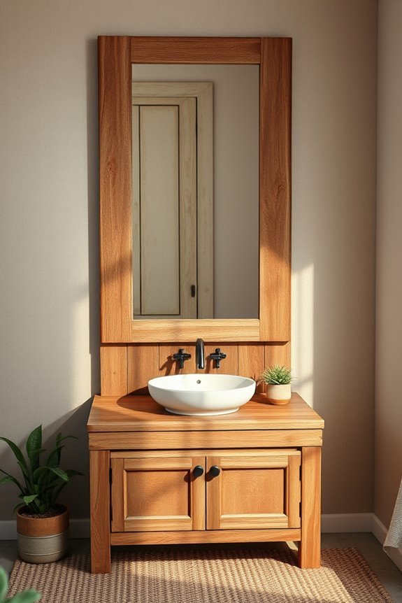 repurposed door mirror designs