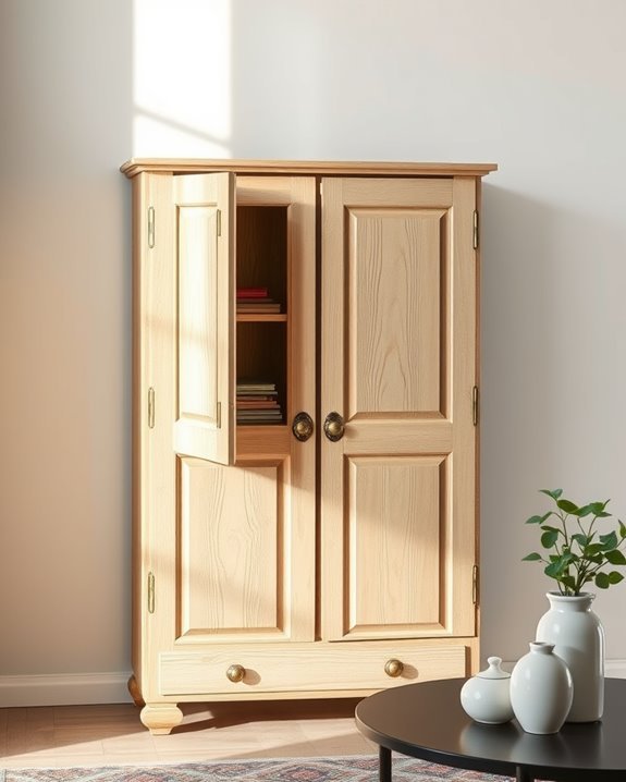 repurposed doors for cabinetry