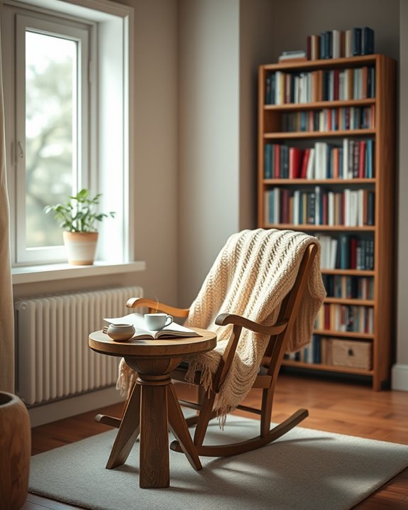 repurposed furniture adds charm