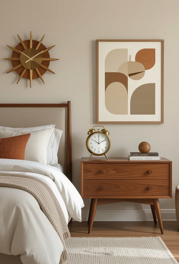 retro clocks and art