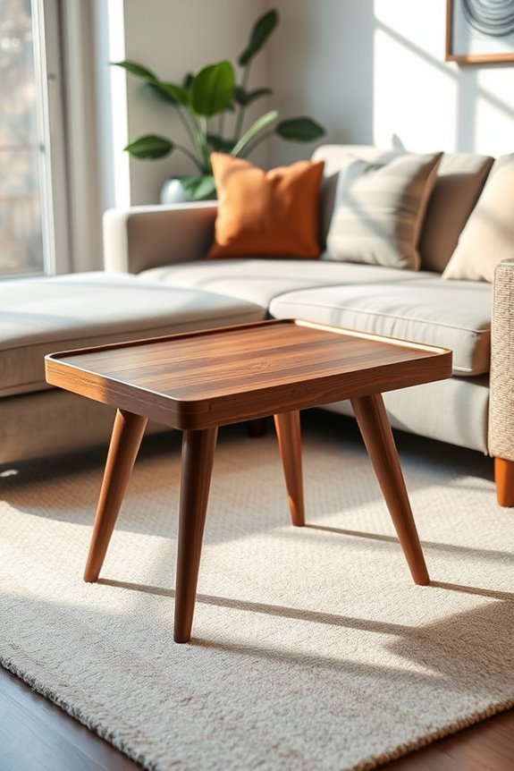 retro elegant side tables