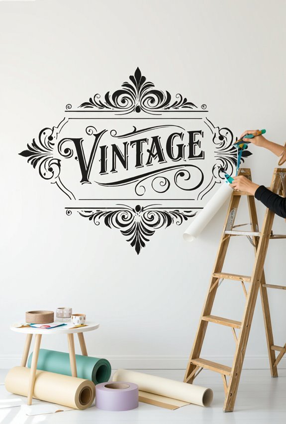 retro typography evokes cozy nostalgia