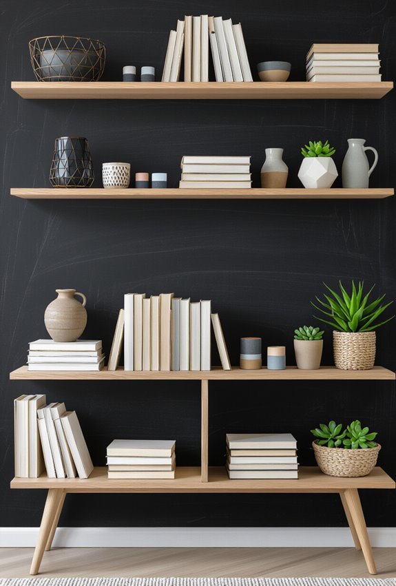 reusable writable chalkboard wallpaper