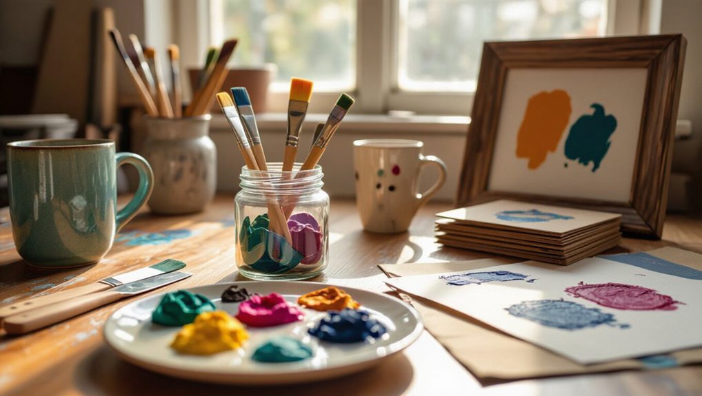 reuse dried acrylic paint