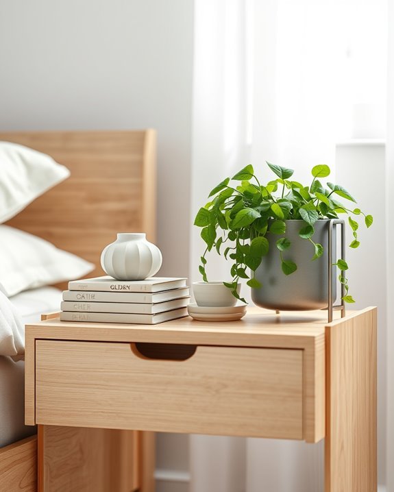revamp bedside table decor