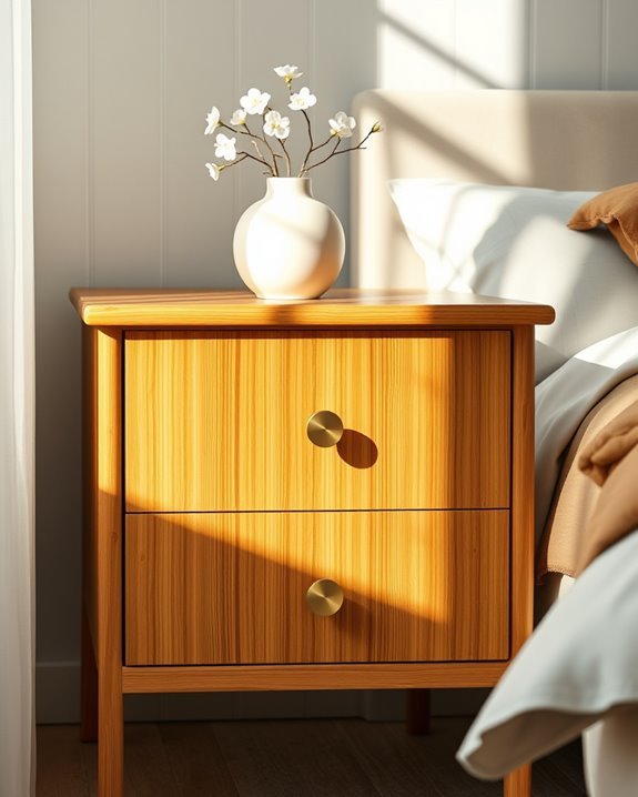 revitalize bamboo nightstands easily
