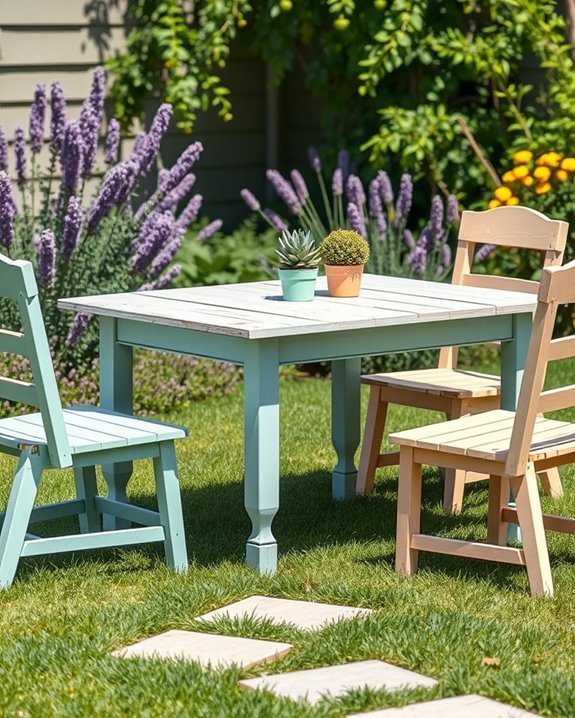 revitalize outdoor furniture creatively