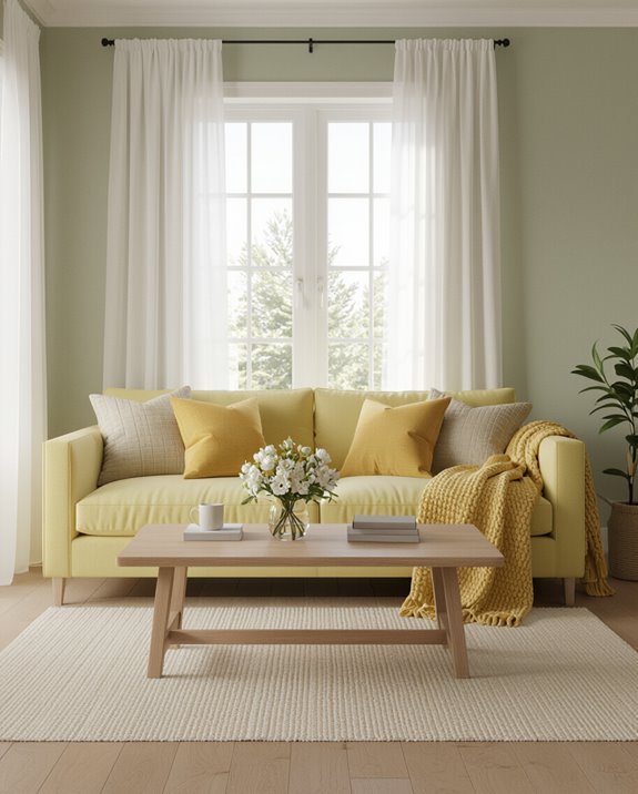 revitalizing sage yellow harmony