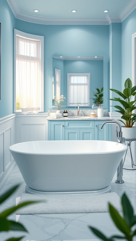revitalizing serene ice blue