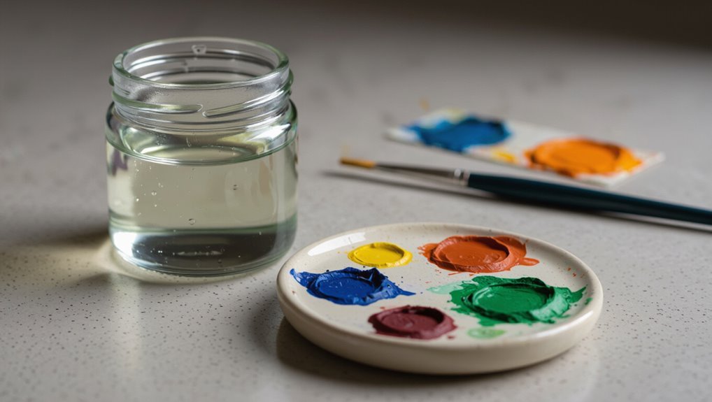 revive acrylics with alcohol