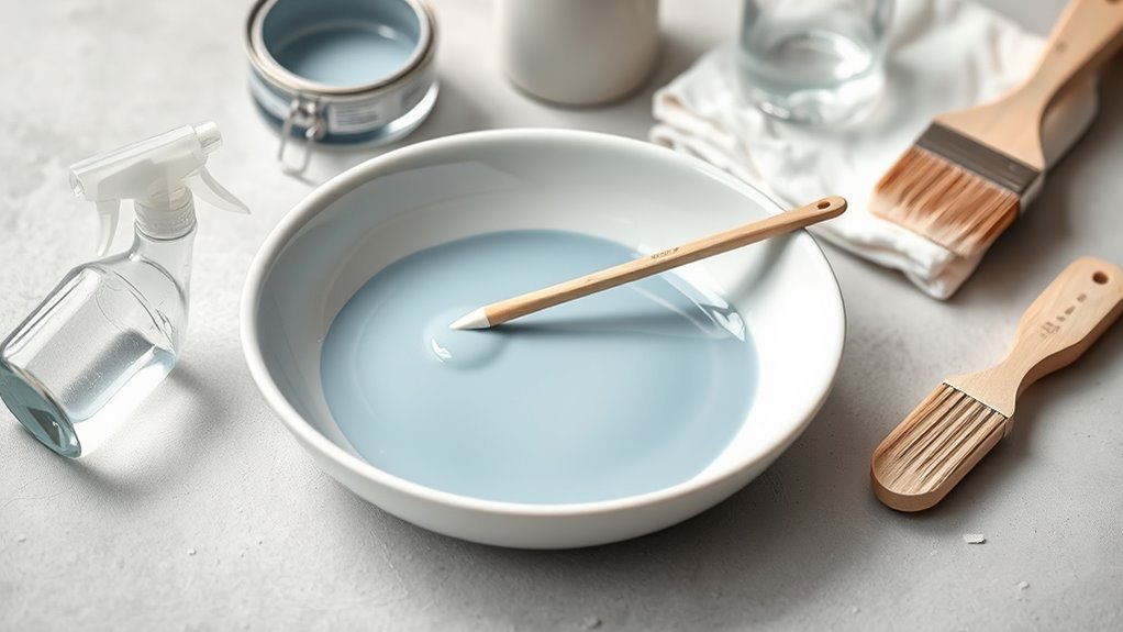 revive dried latex paint