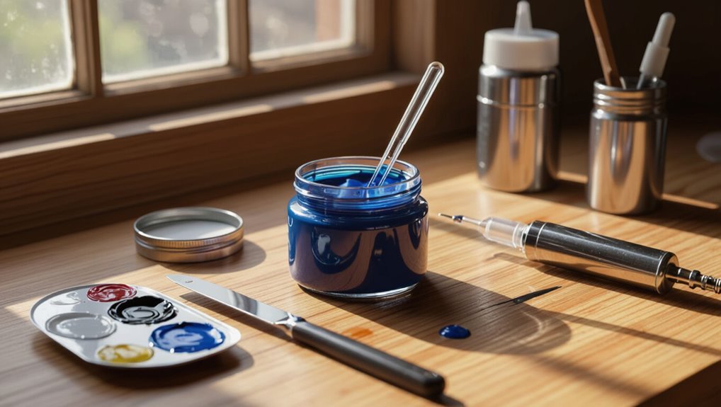 reviving dried paint tools